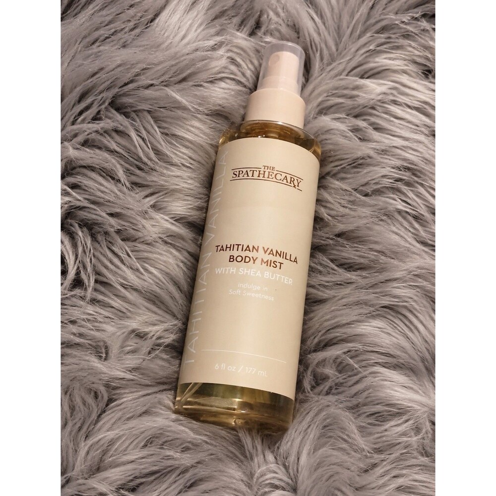 The Spathecary Tahitian Vanilla Body Mist with Shea Butter 6 fl oz / 177 mL